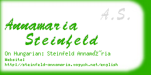 annamaria steinfeld business card